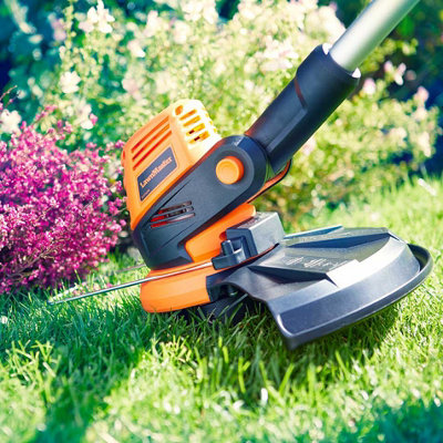 LawnMaster MX 24V 25cm Cordless Grass Trimmer with Charger and Battery Included 2 Year Guarantee