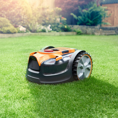 LawnMaster VBRM16 OcuMow MX 24V Drop and Mow Robotic Lawnmower with 2x Batteries and Charger 2 Year Guarantee