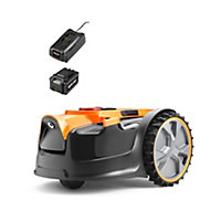 LawnMaster VBRM16 OcuMow™ MX 24V Drop and Mow Robotic Lawnmower with Battery and Charger - 2 Year Guarantee