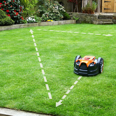 LawnMaster VBRM16 OcuMow MX 24V Drop and Mow Robotic Lawnmower with Battery and Charger 2