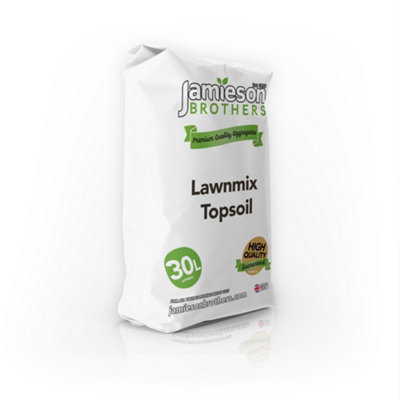 Lawnmix Top Soil 30L by Jamieson Brothers