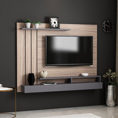 Wall unit tv entertainment outlet center