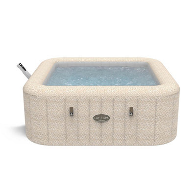 Lay-Z-Spa Tuscany Smart AirJet Inflatable Hot Tub, Smart Wifi App, 5-7 ...