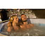 Lay-Z-Spa Vegas Hot Tub Airjet Inflatable Family Spa, 4-6 Person Garden Patio Water BW54112