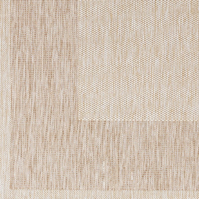 LAYLA In- & Outdoor Cottage Jute-Look Beige Area Rug 160 x 213 cm