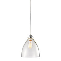 Layton Chrome and Clear Glass Shade only