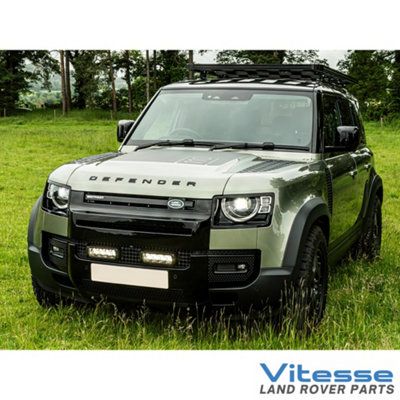 LAZER Triple-R 750 LED Spot Lights Grille Integration Kit Fits Defender ...