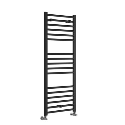 Lazzarini Silea 1800 x 600mm Straight Heated Towel Rail - Anthracite