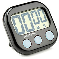 LCD Digital Display Kitchen Egg Cooking Timer Countdown Clock Alarm Stopwatch