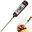 LCD Digital Probe Food Thermometer Temperature Catering Kitchen Cooking
