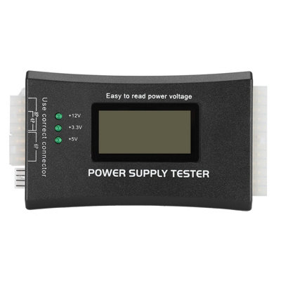 LCD Display ATX Power Supply Tester Tool for Computer Host Inspection and Maintenance