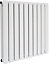 Le Porce - Rome Horizontal 600x590 Oval Column Designer Radiator Central Heating Double Panel White