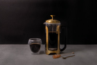 brass french press