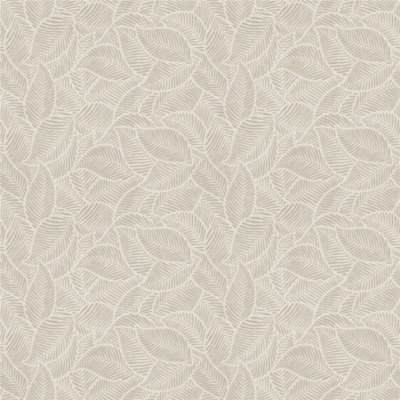 Leaf Print Neutral Wallpaper By Arthouse