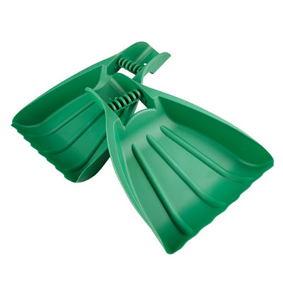 Leaf Scoop Garden Hand Rake (1 Pair)