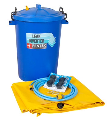 Leak Diverter Kit 1 x 1m Yellow Tarp