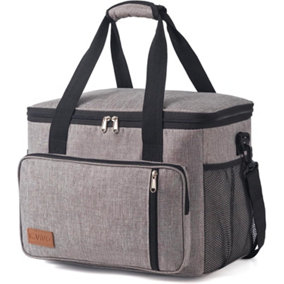 Leak Proof Cooler Bag Box With Carry Handle & Shoulder Strap Picnic 25L