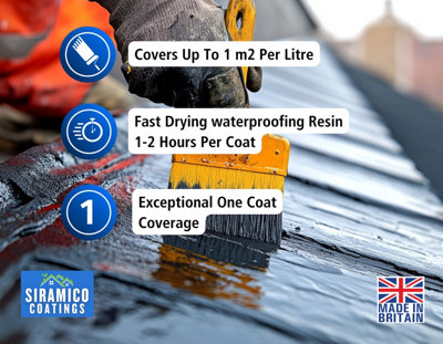 Leak Stop Rapid Dachreparatur-Versiegelung 2,5 L Grau – Sofort Wasserfest, Ohne Grundierung