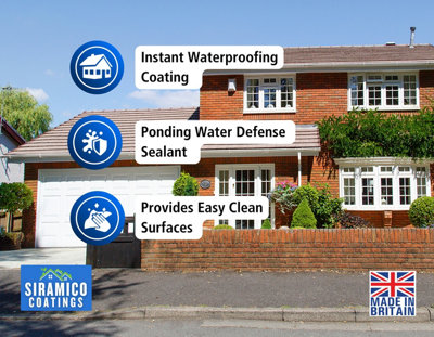 Leak Stop Rapid Dachreparatur-Versiegelung 2,5 L Grau – Sofort Wasserfest, Ohne Grundierung