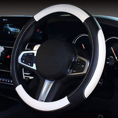 1pcs Universal Car Styling Texture Soft Car Steering Wheel Cover Car Silicone Steering Wheel Glove Cover Automobiles Accessories