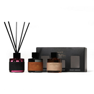 Leather Range Diffuser Trio Gift Set 3 x 50ml