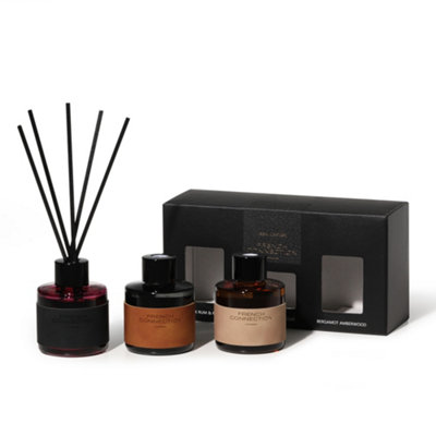 Leather Range Diffuser Trio Gift Set 3 x 50ml