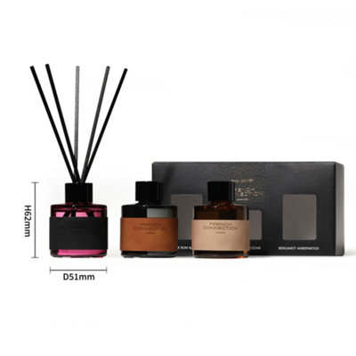 Leather Range Diffuser Trio Gift Set 3 x 50ml