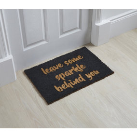Leave Some Sparkle Doormat - Regular 60x40cm