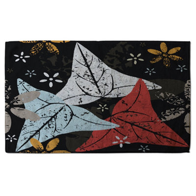 Leaves And Flowers. Autumn pattern (Bath Towel) / Default Title Price Comparisons | Compare The Build