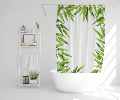 Leaves Border (Shower Curtain) / Default Title Price Comparisons | Compare The Build