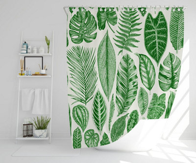 Leaves Mixed (Shower Curtain) / Default Title