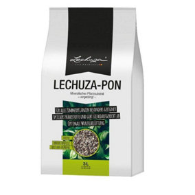 LECHUZA PON Peat-Free Houseplant Potting Mix for Indoor Plants Potting Compost for Plants Indoors 3 Liter