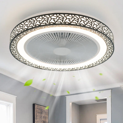 LED 5 Blades Dimmable Ceiling Fan Light