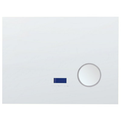 LED Bathroom Mirror MONTARON 80 cm 60 cm Silver