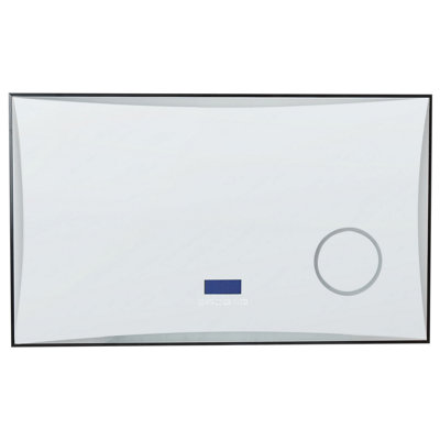 LED Bathroom Mirror ONLAY 100 cm 60 cm Silver