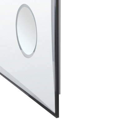 LED Bathroom Mirror ONLAY 100 cm 60 cm Silver