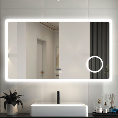 Bluetooth demister shop mirror