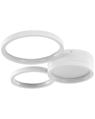LED Ceiling Lamp AGNAT Metal White