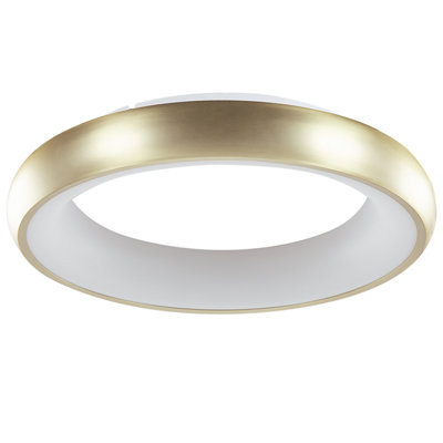 LED Ceiling Lamp ATARAN Metal Gold