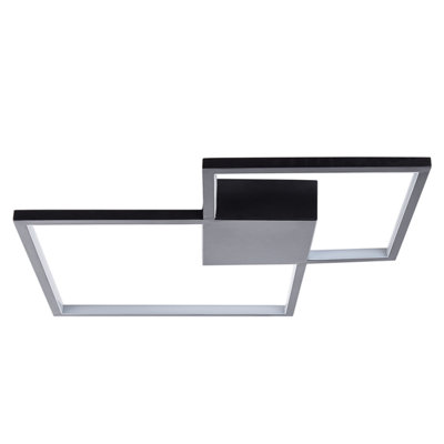 LED Ceiling Lamp OKSU Metal Black
