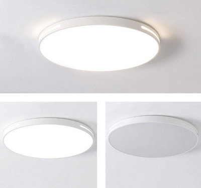 LED  Ceiling Light 18W Slim Flush Mount Ceiling Lamp Round White