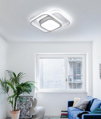 LED Ceiling Lights Indoor Lighting Fixtures Ceiling Lamps White(cool light)