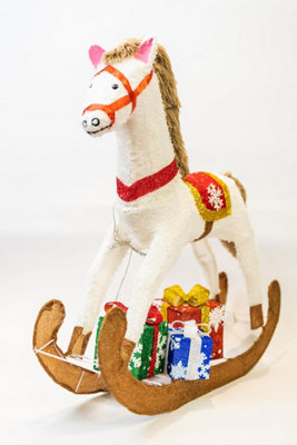 LED Christmas Rocking Horse Decoration