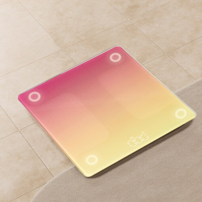 LED Display Bathroom Digital Scale Smart Scale, Body Weight, Fat Percentage