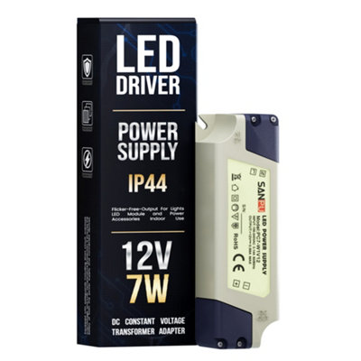 LED Driver Power Supply 12V DC Constant Voltage Transformer Adapter ...