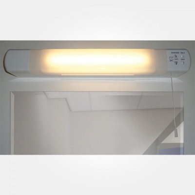 LED Dual Voltage Bathroom Pull Cord Shaver Light Socket