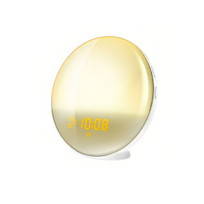 LED Electronic Clock Light Colorful Atmosphere Light