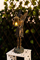 LED Fairy Garden Ornament with Lantern