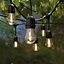 LED Filament Bulb String Light Kit 30m (inc 30x1W Filament LED Lamps)