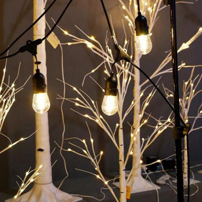 LED Filament Bulb String Light Kit 30m (inc 30x1W Filament LED Lamps)